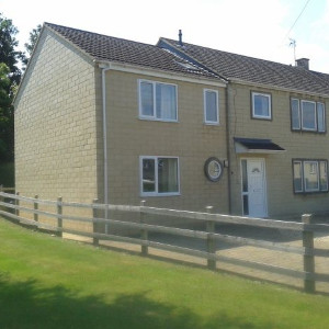 Exterior of 49 Trinity Road in Combe Down, Bath.